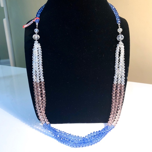 Alexander Kalifano Jewelry - New Kalifano Crystal Glass Necklace